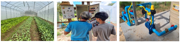 โครงการปลูกผักในโรงเรือนด้วยระบบ IoT (2565)