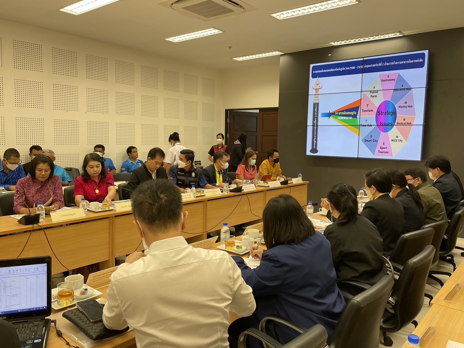 ภาพบรรยาการการประชุมหารือ ภาพบรรยาการการประชุมหารือ