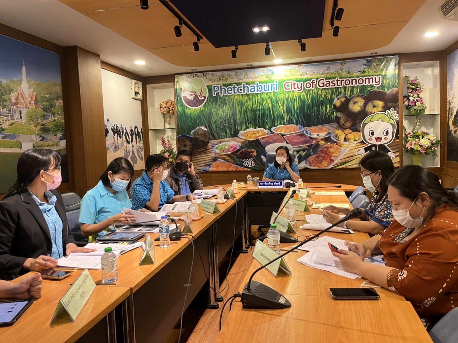 ดีป้าประชุมแผนร่วมกับทางจังหวัดเพชรบุรี