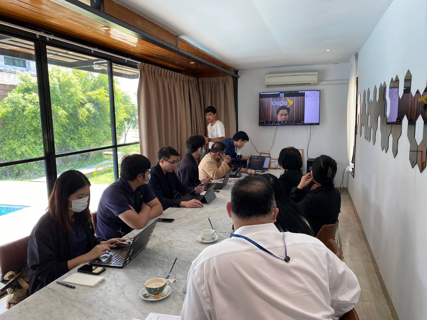 depa ร่วมกับ สดช. หารือแนวทางการส่งเสริมและสนับสนุนการพัฒนาอุตสาหกรรมดิจิทัลและความก้าวหน้าเศรษฐกิจดิจิทัลในระดับพื้นที่