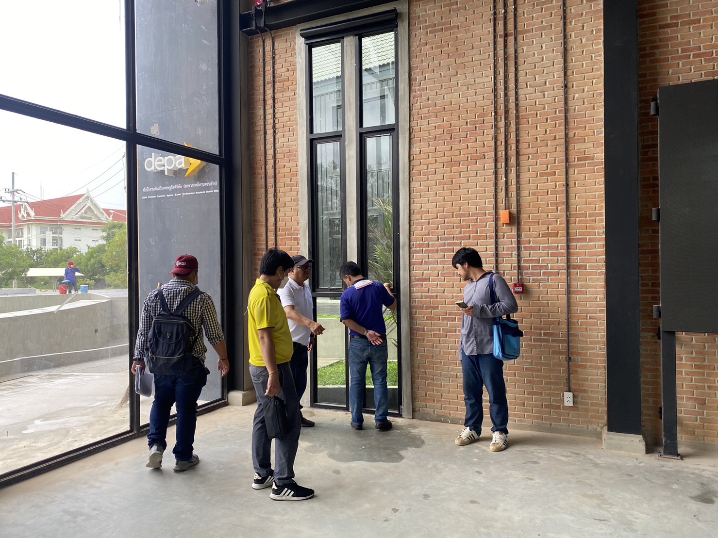 depa ลงพื้นที่ตรวจสอบงานก่อสร้างอาคารสำนักงานฯ สาขาภาคอีสานตอนล่าง และศูนย์ ASEAN Smart City Network Center